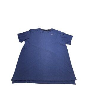 Nike Mens Blue Dri-Fit Athletic T-Shirt Large SKU 7270